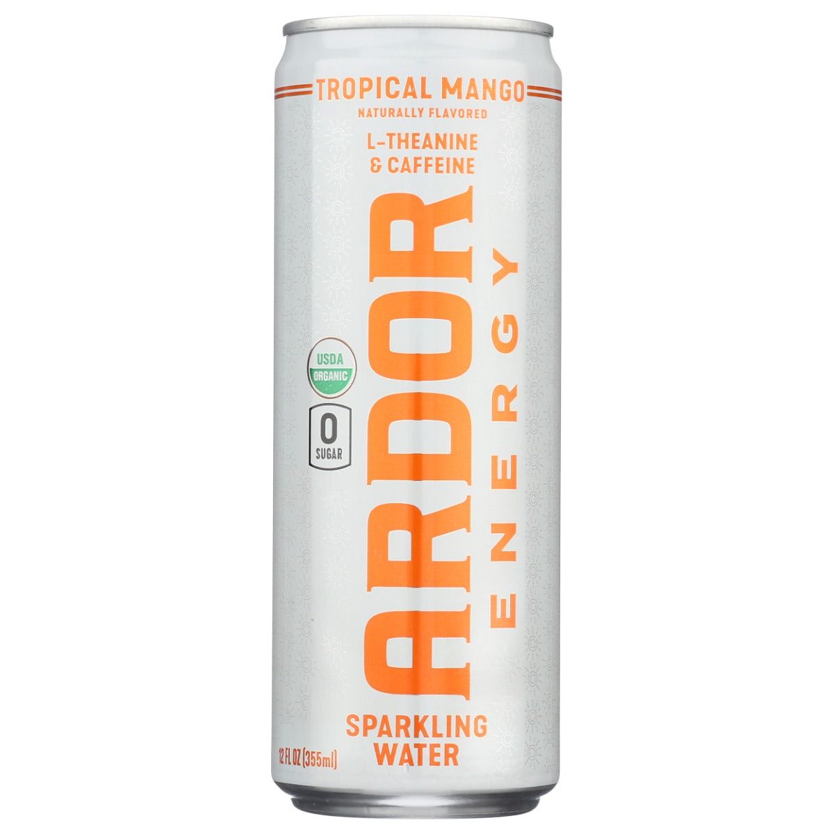 ARDOR ORGANIC INC: Tropical Mango Sparkling Water, 12 fo - #tag1# - #tag2#