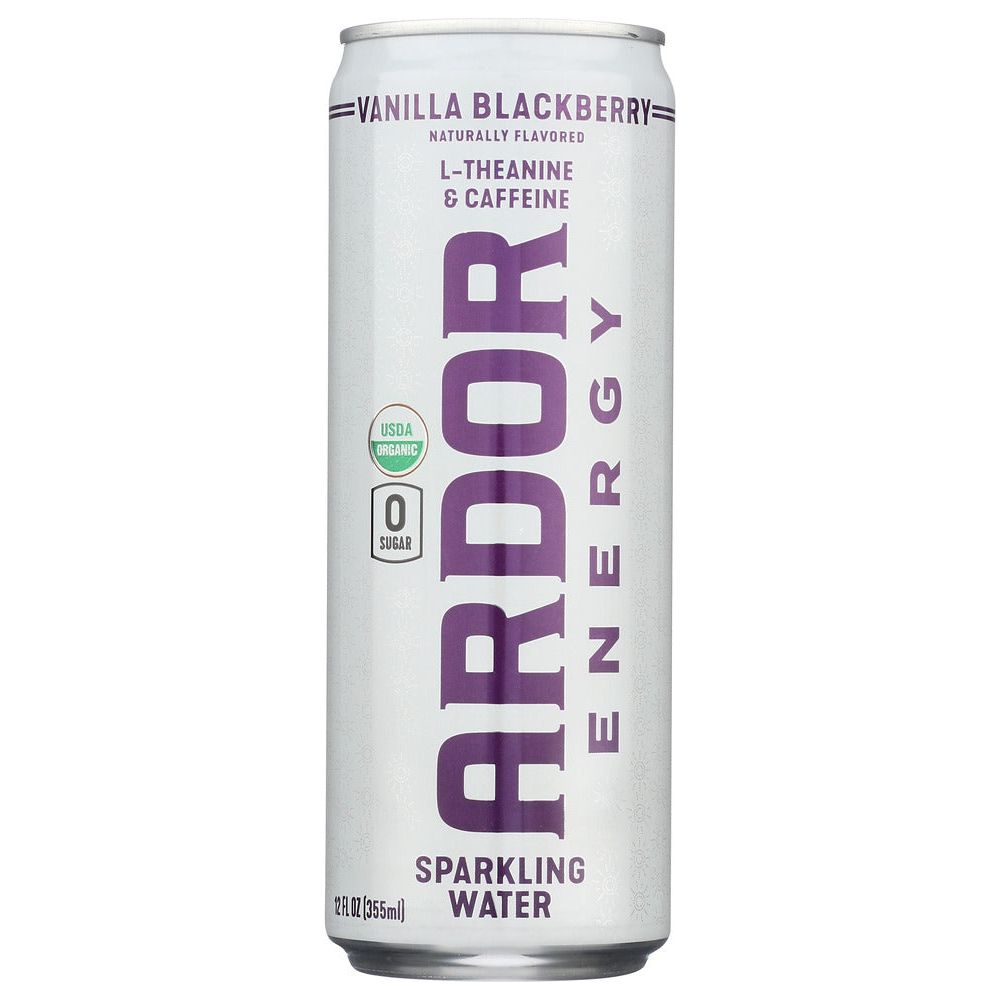 ARDOR ORGANIC INC: Vanilla Blackberry Sparkling Water, 12 fo - #tag1# - #tag2#