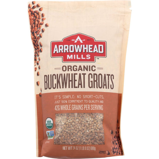 ARROWHEAD MILLS: Organic Buckwheat Groats, 24 oz - #tag1# - #tag2#