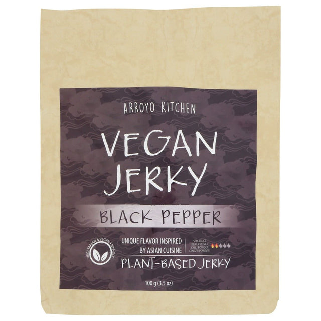 ARROYO KITCHEN: Jerky Plnt Bsd Blk Peppr, 3.5 OZ - #tag1# - #tag2#