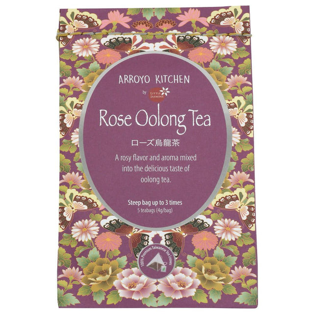 ARROYO KITCHEN: Tea Bag Oolong Rose 6ct, 0.7 oz - #tag1# - #tag2#
