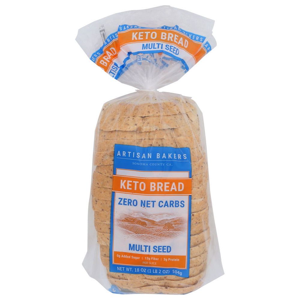 ARTISAN BAKERS: Keto Bread Multi Seed, 18 oz - #tag1# - #tag2#