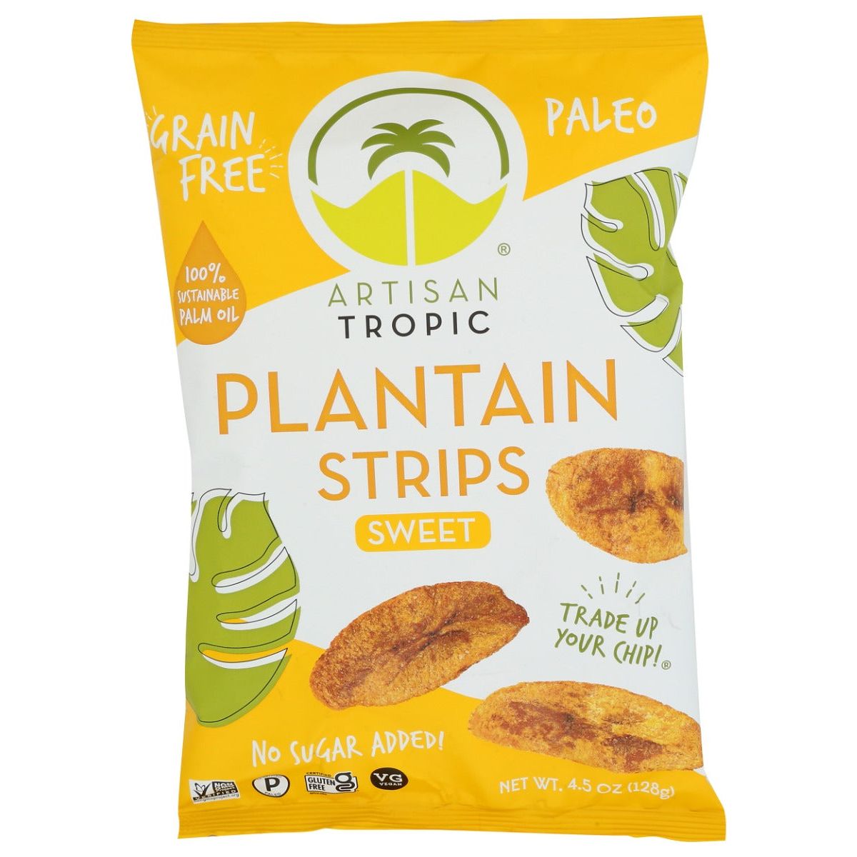 ARTISAN TROPIC: Plantain Strips Naturally Sweet, 4.5 oz - #tag1# - #tag2#
