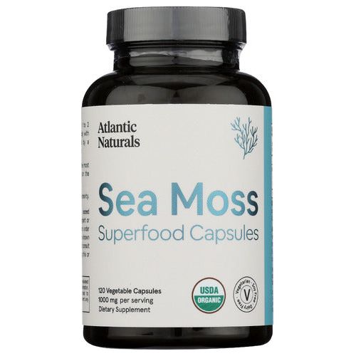 ATLANTIC NATURALS: Organic Sea Moss Capsules, 120 vc - #tag1# - #tag2#