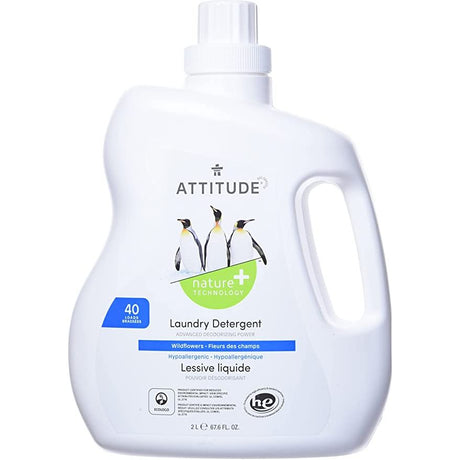 ATTITUDE: Wildflowers 40 Loads Laundry Detergent, 67.6 fo - #tag1# - #tag2#