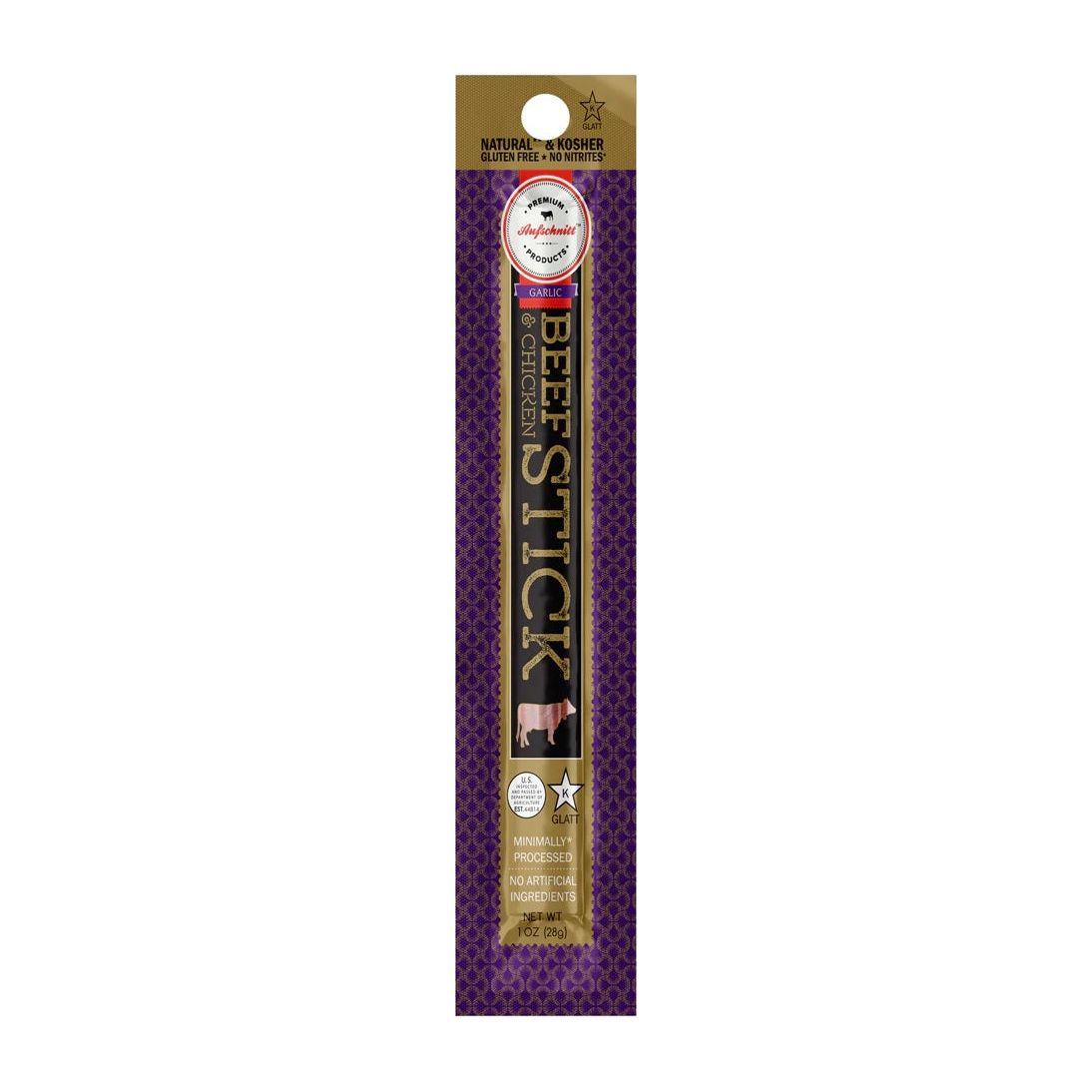 AUFSCHNITT: Beef Stick Garlic, 1.5 oz - #tag1# - #tag2#