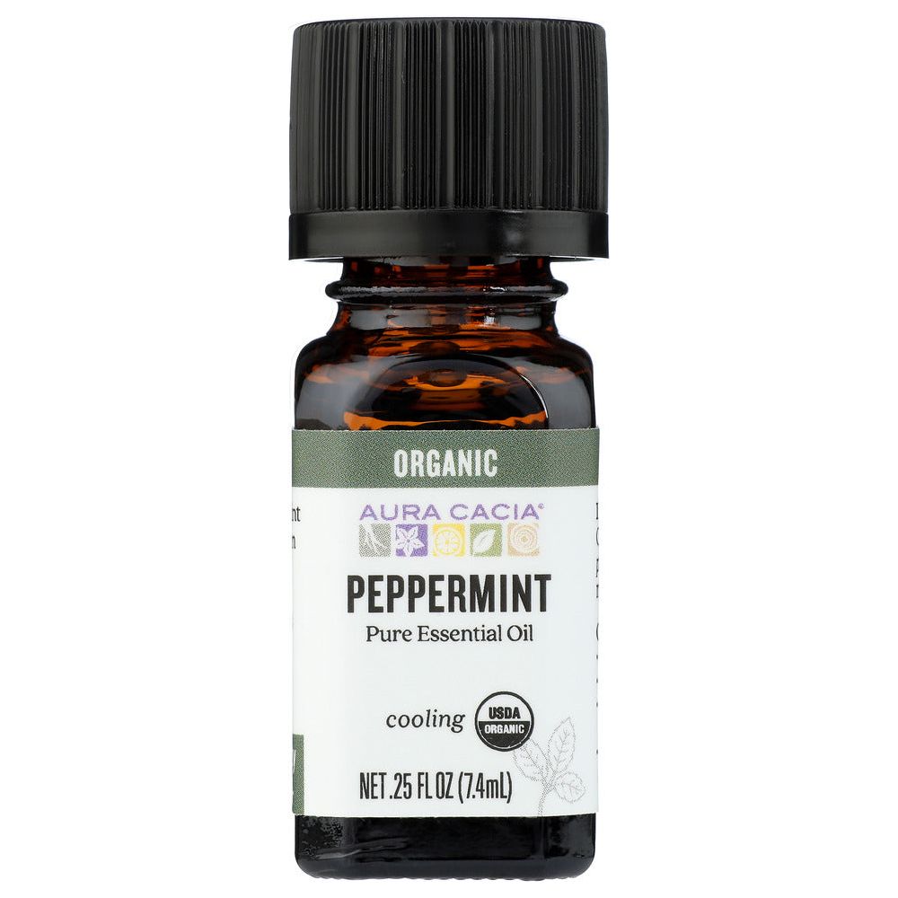 AURA CACIA: Organic Peppermint, 0.25 oz - #tag1# - #tag2#