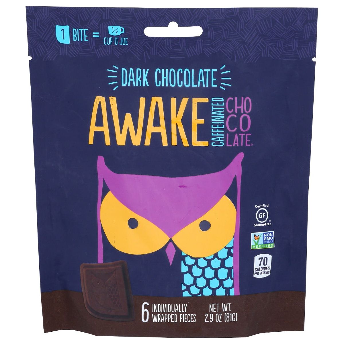 AWAKE: Dark Chocolate, 2.9 oz - #tag1# - #tag2#