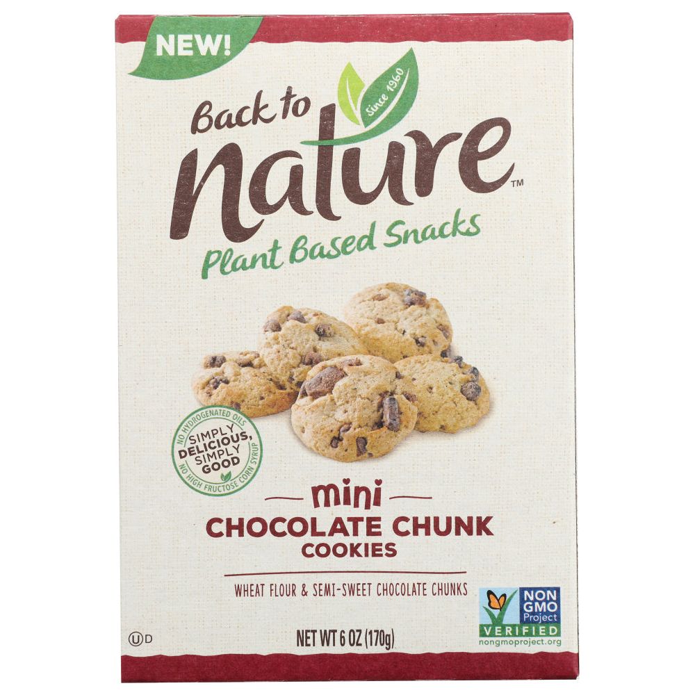 BACK TO NATURE: Cookie Mini Choc Chnk, 6 oz - #tag1# - #tag2#