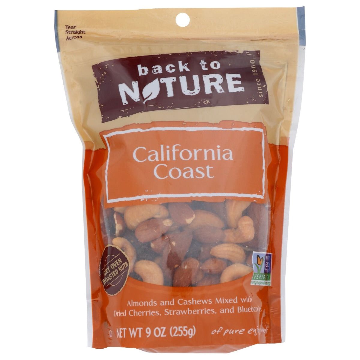 BACK TO NATURE: Nut Calif Coast Blend, 9 oz - #tag1# - #tag2#