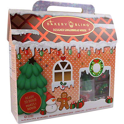 BAKERY BLING: Cookie Gingerbread House, 27.21 oz - #tag1# - #tag2#
