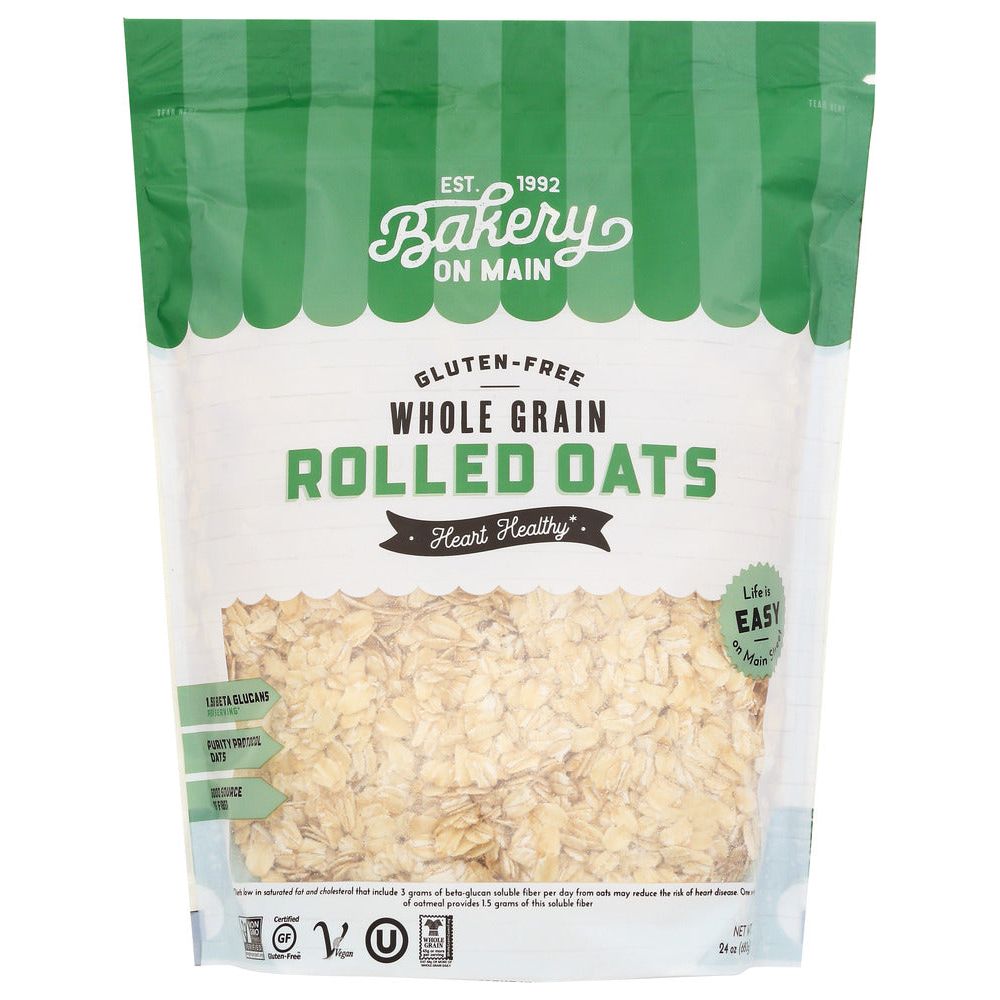 BAKERY ON MAIN: Cereal Rolled Oats Gf, 24 oz - #tag1# - #tag2#