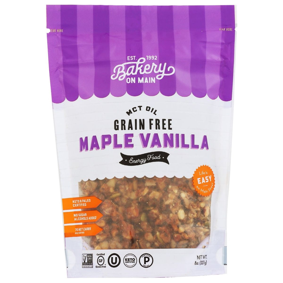BAKERY ON MAIN: Cluster Mpl Vnla Grnfree, 8 oz - #tag1# - #tag2#
