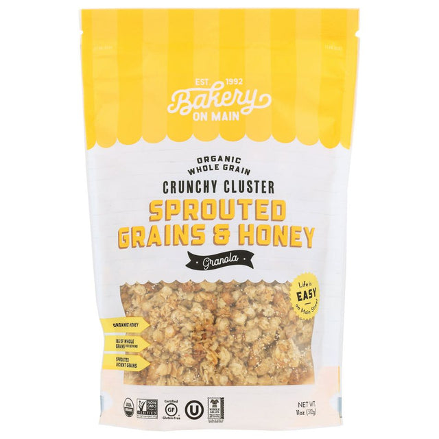 BAKERY ON MAIN: Sprouted Grains and Honey Granola, 11 oz - #tag1# - #tag2#