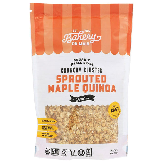 BAKERY ON MAIN: Sprouted Maple Quinoa Granola, 11 oz - #tag1# - #tag2#