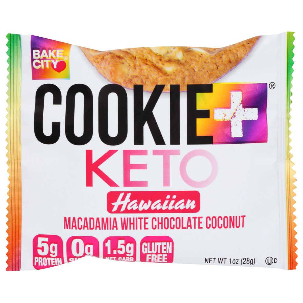 BAKE CITY USA: Cookie Keto Hwaiian, 1 oz - #tag1# - #tag2#