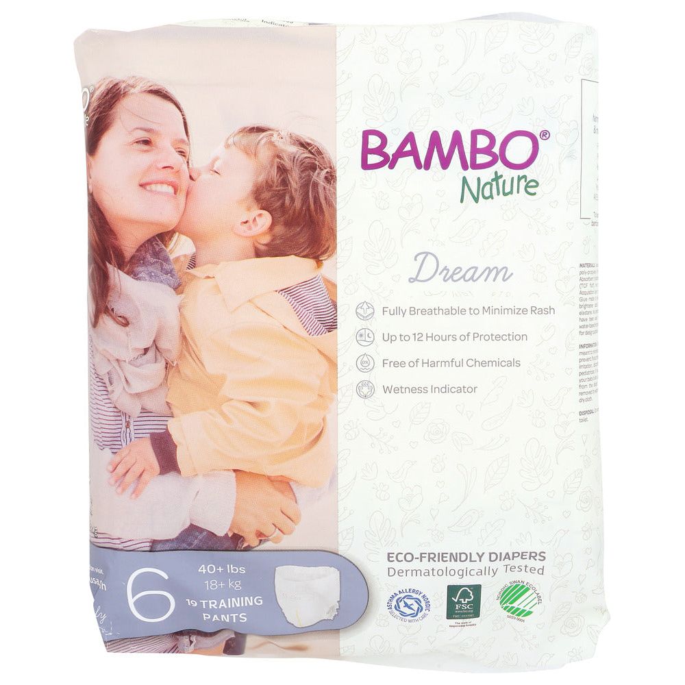 BAMBO NATURE: Dream Training Pants Size 6, 19 pk - #tag1# - #tag2#