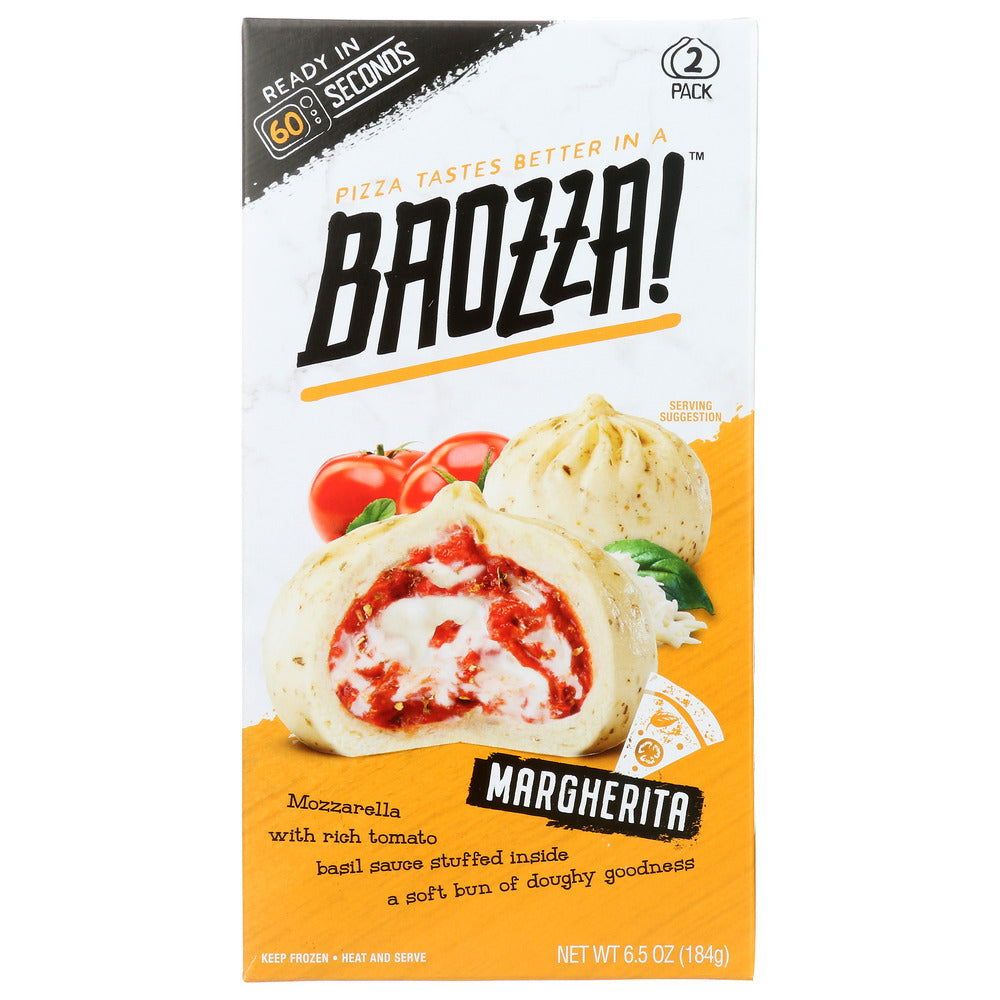 BAOZZA: Margherita Pizza, 6.5 oz - #tag1# - #tag2#