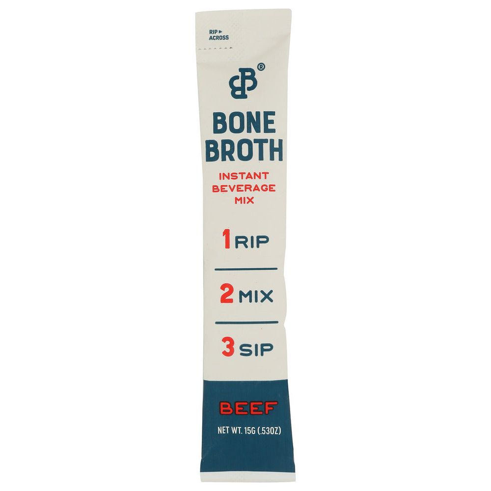 BARE BONES: Broth Bone Beef Stck Sngl, 0.5 oz - #tag1# - #tag2#