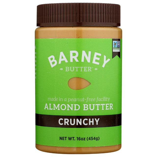 BARNEY BUTTER:  Almond Butter Crunchy, 16 Oz - #tag1# - #tag2#
