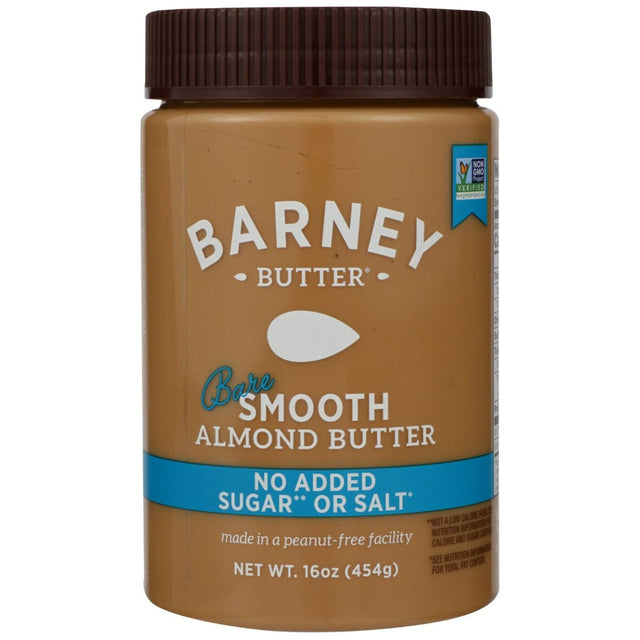 BARNEY BUTTER: Nut Butter Bare Smooth, 16 oz - #tag1# - #tag2#