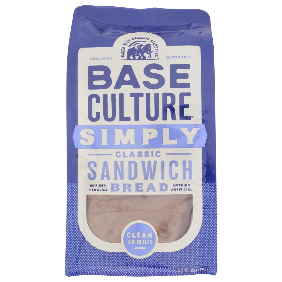 BASE CULTURE: Simply Classic Sandwich Bread, 15 oz - #tag1# - #tag2#
