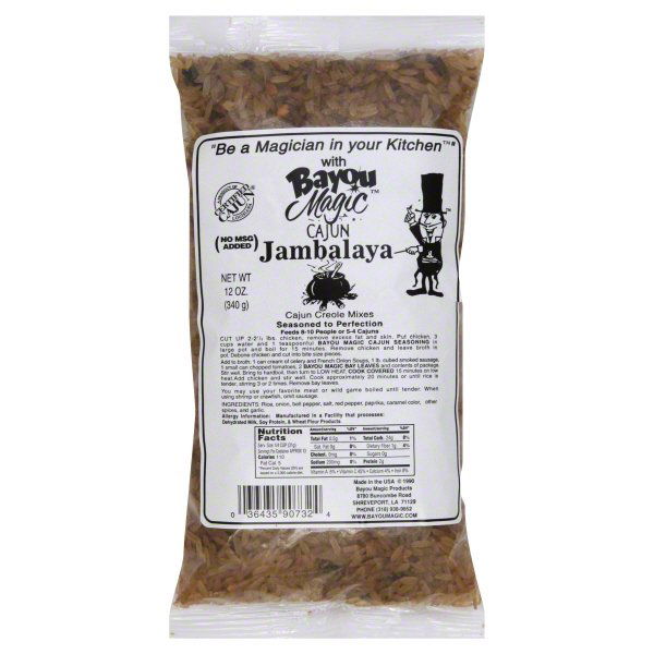 BAYOU MAGIC: Mix Cajun Jambalaya, 12 oz - #tag1# - #tag2#