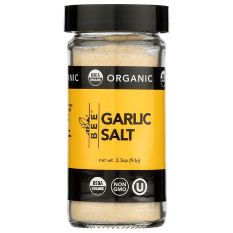 BEESPICES: Organic Garlic Salt, 3.3 oz - #tag1# - #tag2#