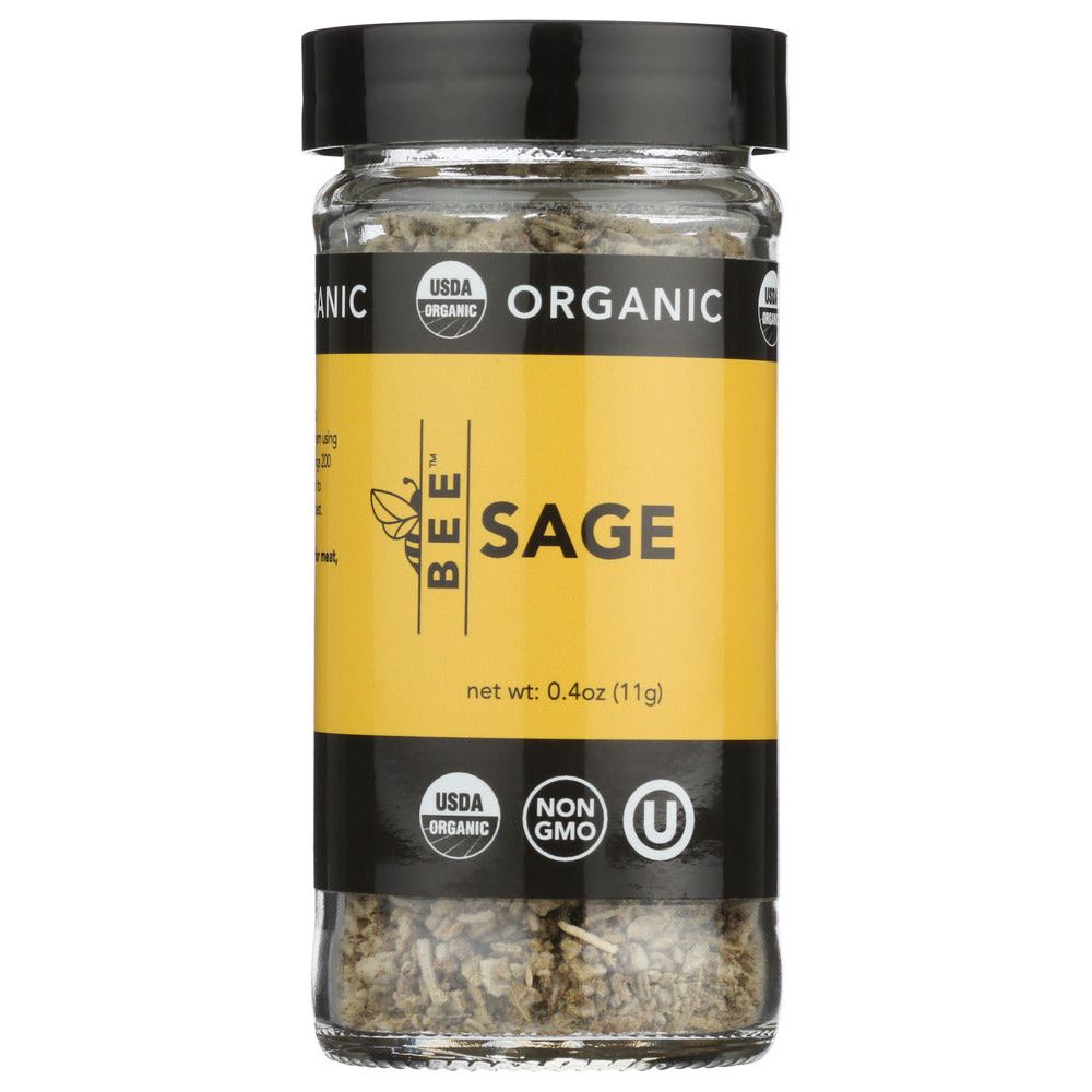 BEE SPICES: Organic Sage, 0.4 oz - #tag1# - #tag2#