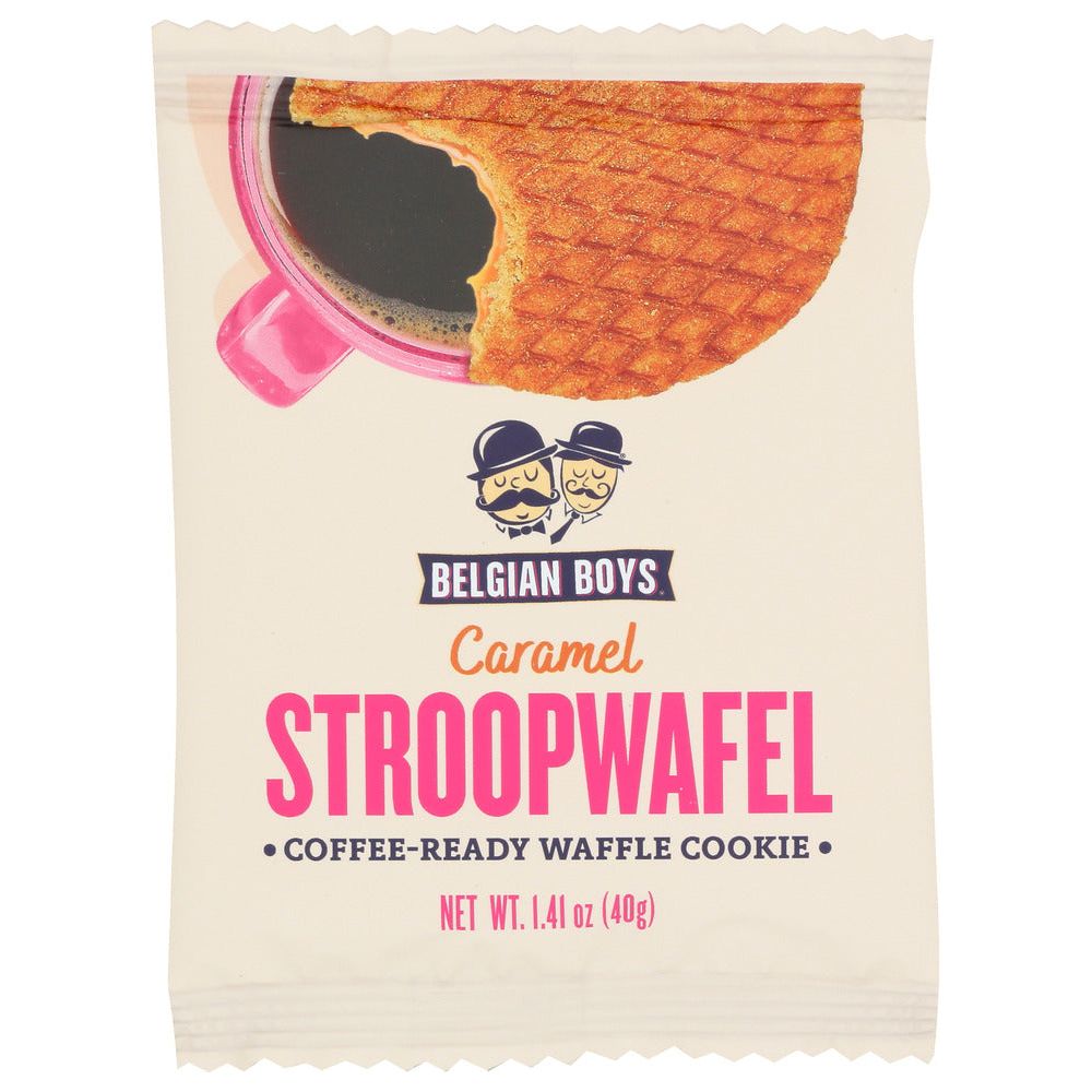 BELGIAN BOYS: Single Pack Stroopwafels, 1.41 oz - #tag1# - #tag2#
