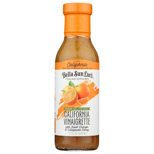 BELLA SUN LUCI: California Vinaigrette With Sweet Oranges and Wildflower Honey, 12 oz - #tag1# - #tag2#