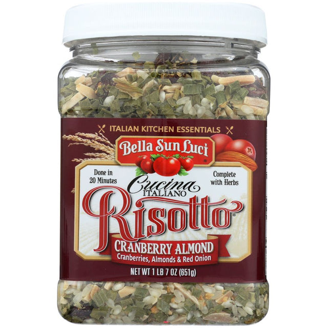 BELLA SUN LUCI: Cranberry Almond Risotto, 23 oz - #tag1# - #tag2#