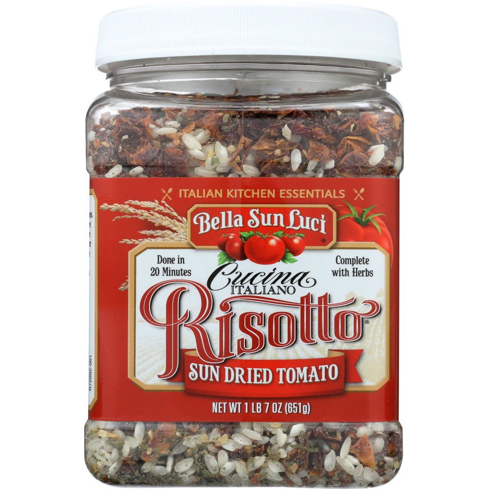 BELLA SUN LUCI: Risotto Sun Dried Tomato, 23 oz - #tag1# - #tag2#