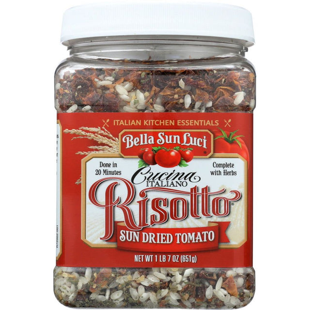 BELLA SUN LUCI: Risotto Sun Dried Tomato, 23 oz - #tag1# - #tag2#