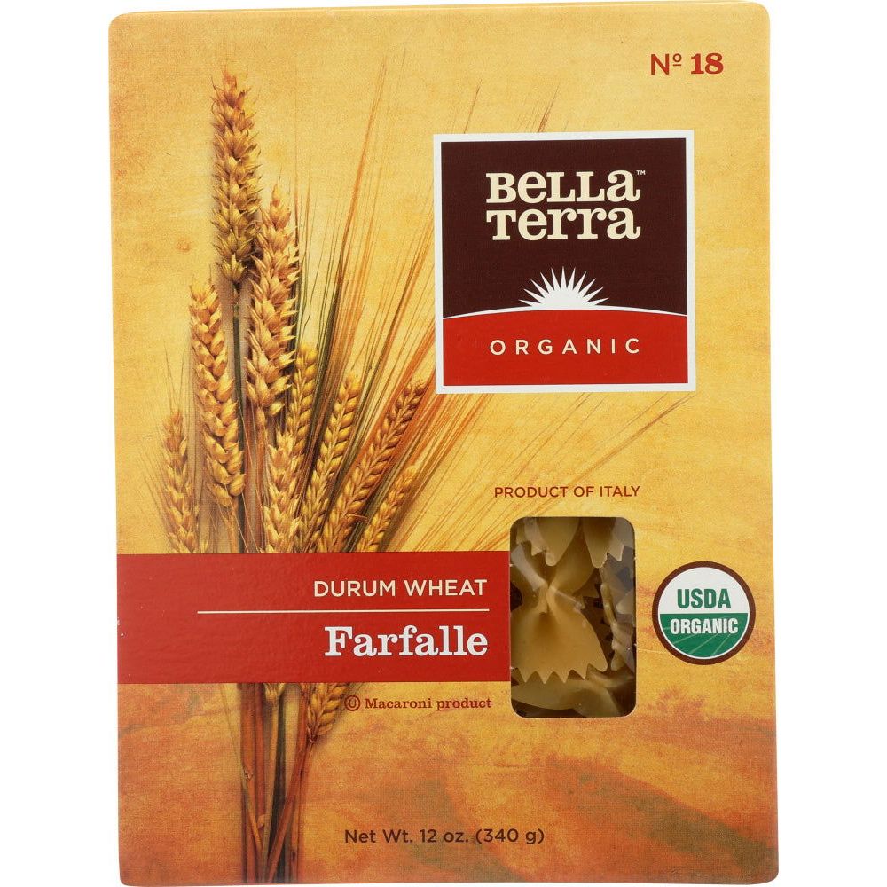 BELLA TERRA: Organic Farfalle Macaroni, 12 oz - #tag1# - #tag2#