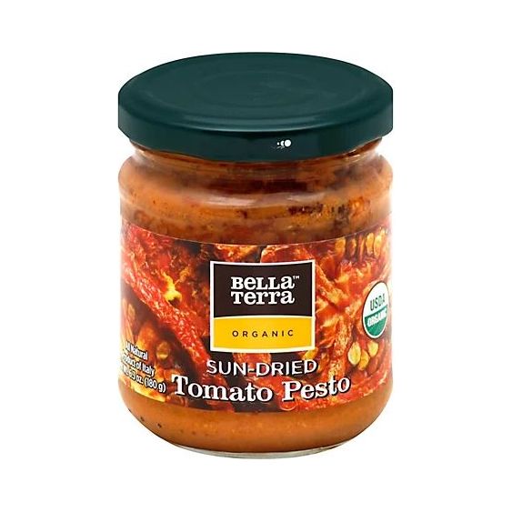 BELLA TERRA: Pesto Organic Sun Dried Tomato, 6.3 oz - #tag1# - #tag2#