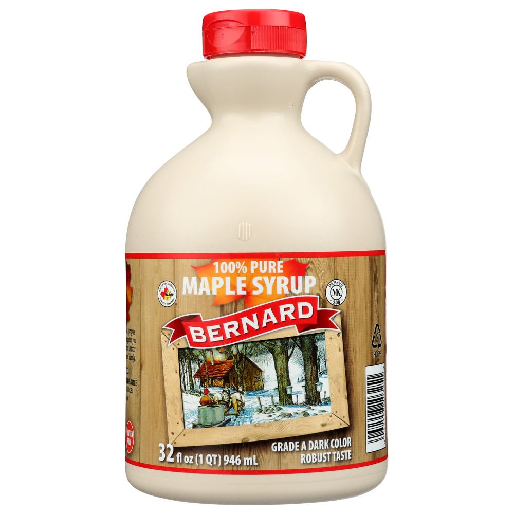 BERNARD: Dark Pure Maple Syrup, 32 fo - #tag1# - #tag2#
