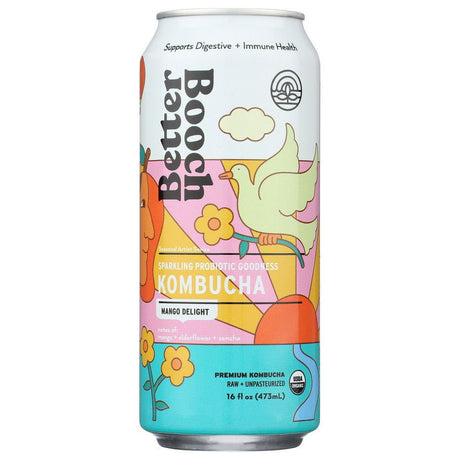 BETTER BOOCH: Premium Small Craft Ginger Spice Kombucha Seasonal, 16 oz - #tag1# - #tag2#