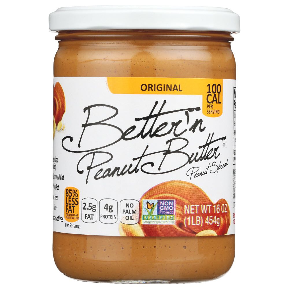 BETTER N PEANUT BUTTER: Peanut Spread Original, 16 oz - #tag1# - #tag2#