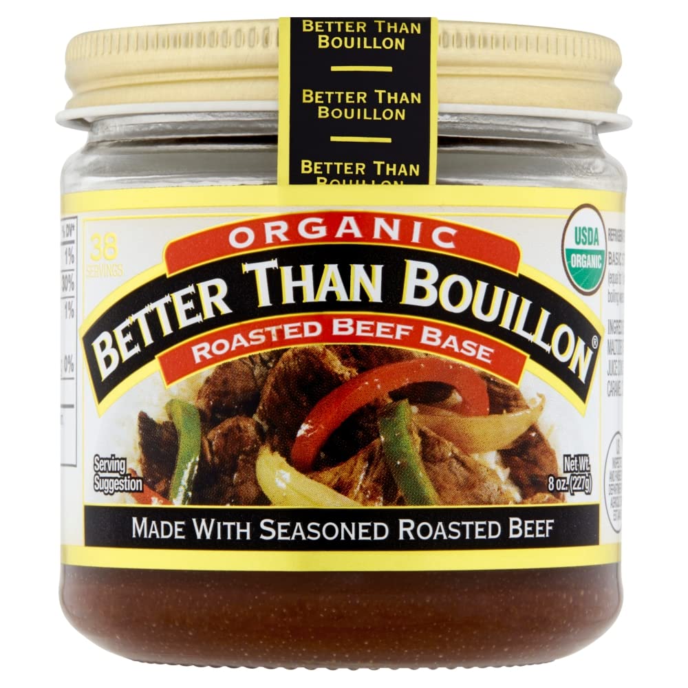 BETTER THAN BOUILLON: Organic Roasted Beef Base, 8 oz - #tag1# - #tag2#