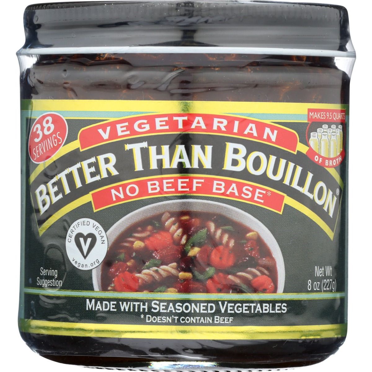 BETTER THAN BOUILLON: Vegetarian No Beef Base, 8 oz - #tag1# - #tag2#