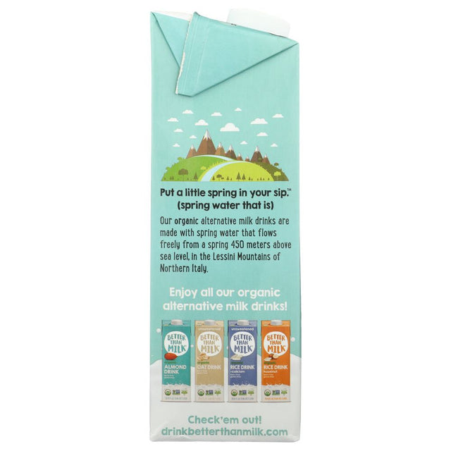 BETTER THAN MILK: Milk Almond Unswt Org, 33.8 fo - #tag1# - #tag2#