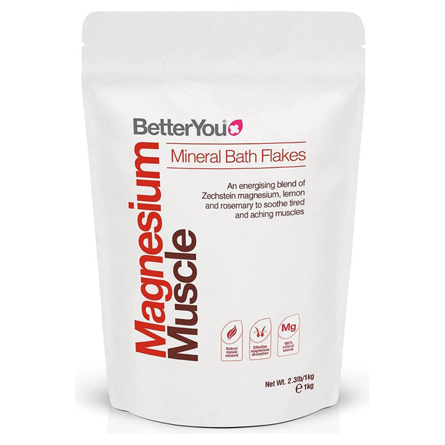 BETTER YOU: Magnesium Muscle Flakes, 35.27 oz - #tag1# - #tag2#
