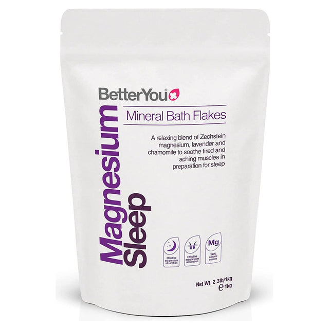 BETTER YOU: Magnesium Sleep Flakes, 35.27 oz - #tag1# - #tag2#