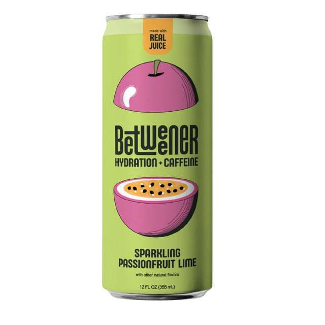 BETWEENER: Hydration Caffeine Passionfruit Lime, 12 fo - #tag1# - #tag2#
