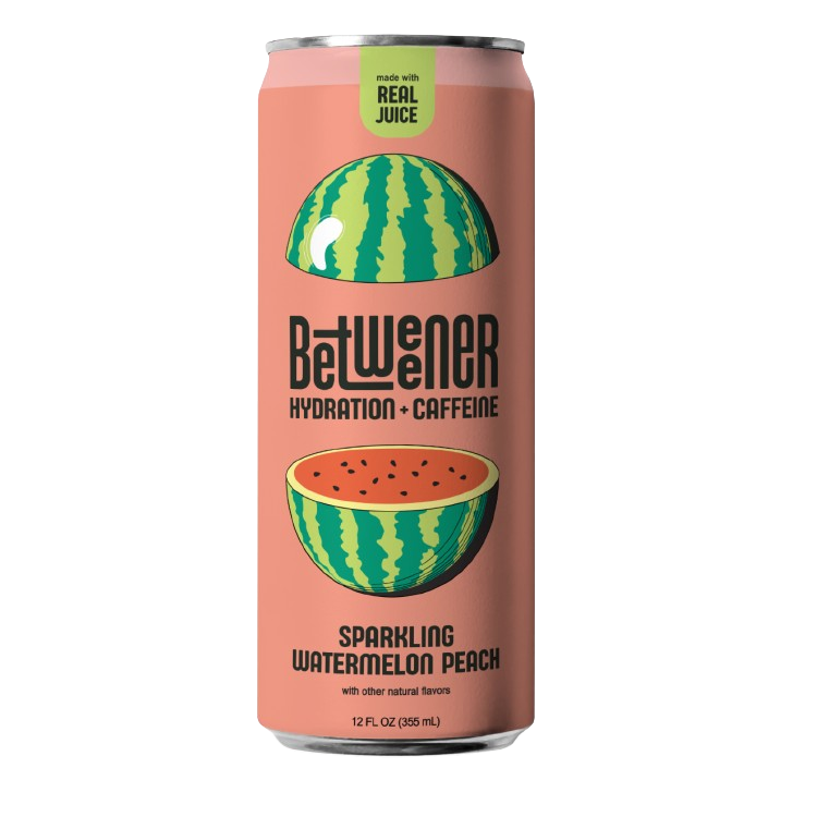 BETWEENER: Hydration Caffeine Watermelon Peach, 12 fo - #tag1# - #tag2#