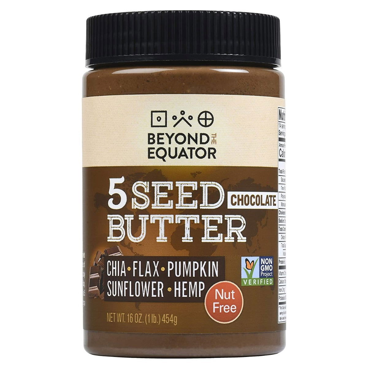 BEYOND THE EQUATOR: Butter 5 Seed Chocolate, 16 oz - #tag1# - #tag2#