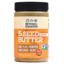 BEYOND THE EQUATOR: Butter 5 Seed Crunchy, 16 oz - #tag1# - #tag2#