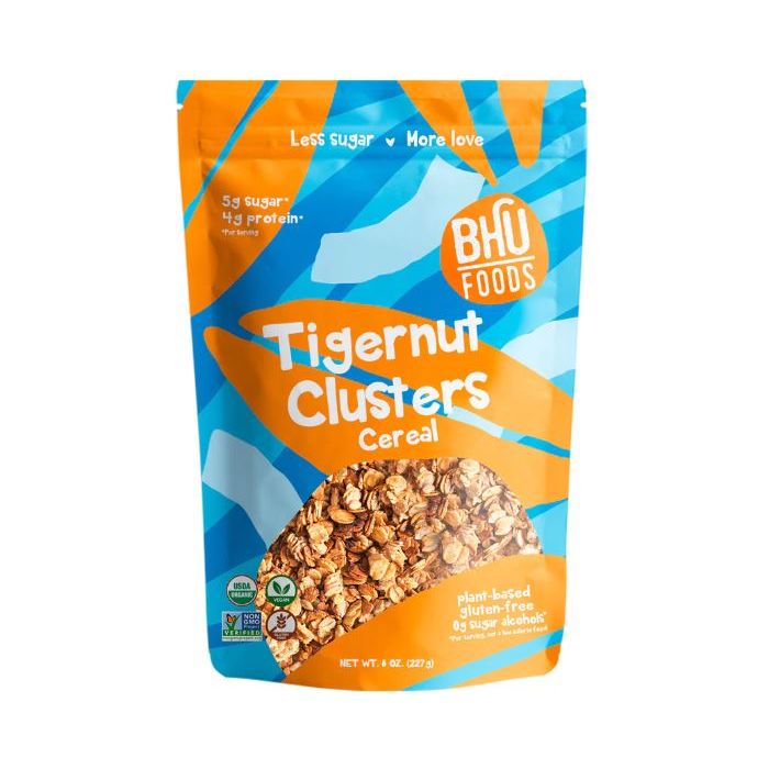 BHU FOODS: Tigernut Cluster Cereal, 8 oz - #tag1# - #tag2#