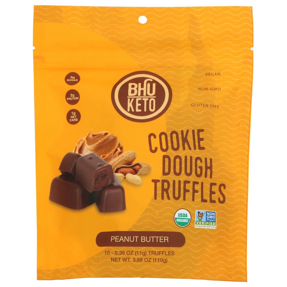 BHU FOODS: Truffles Ckie Dgh Pnut Bt, 5.29 OZ - #tag1# - #tag2#